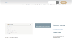 Desktop Screenshot of gynecomastia.org